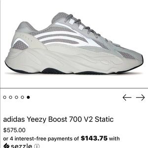 Brand new Yeezy Boost 700